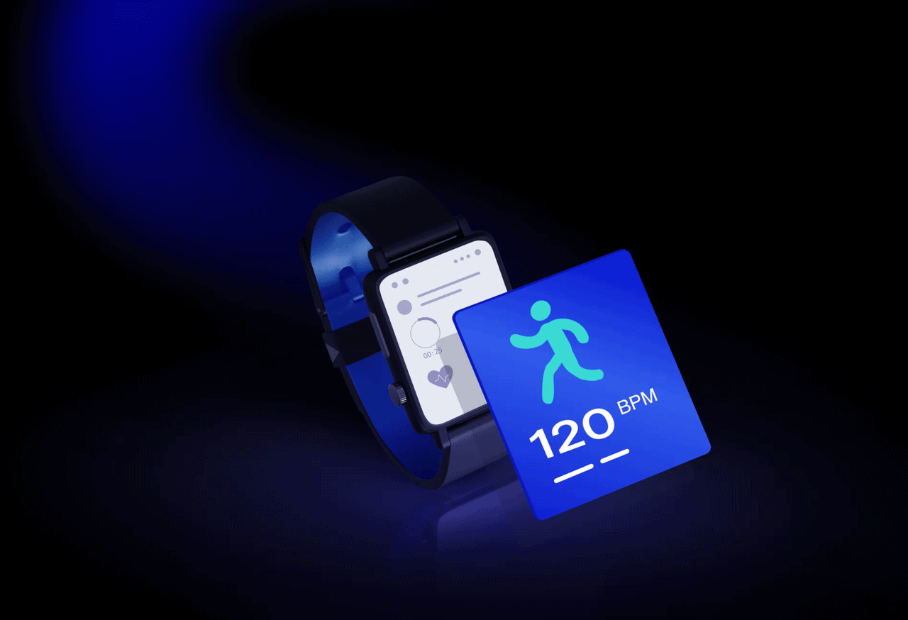 Healthcare Sector Healthcare sector illustration with a medical card and health tracking interface representing healthcare digital experiences.