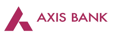 Axis Bank’s logo shown as a client brand in Spinach Experience Design’s digital experience portfolio.